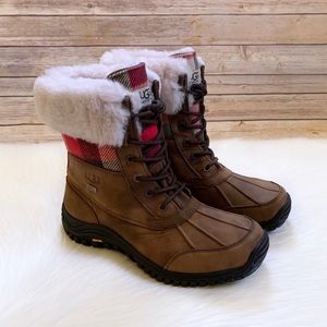 UGG Adirondack Boot II Plaid Waterproof Boots